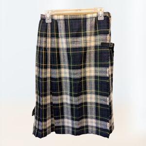 EUC 100% WOOL MOSBROOK KILT/SKIRT SIZE 12